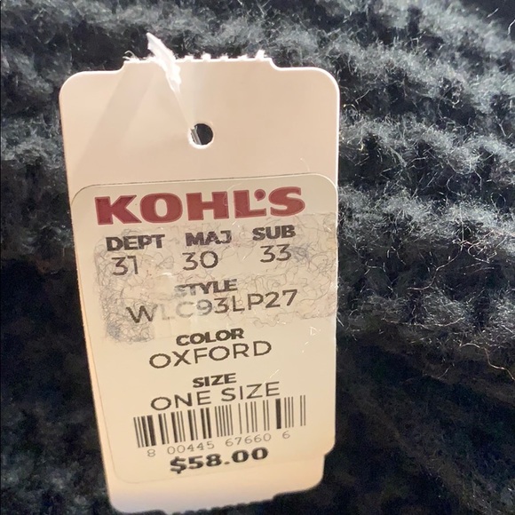 Women's LC Lauren Rib Knit Duster in Oxford - Picture 4 of 7